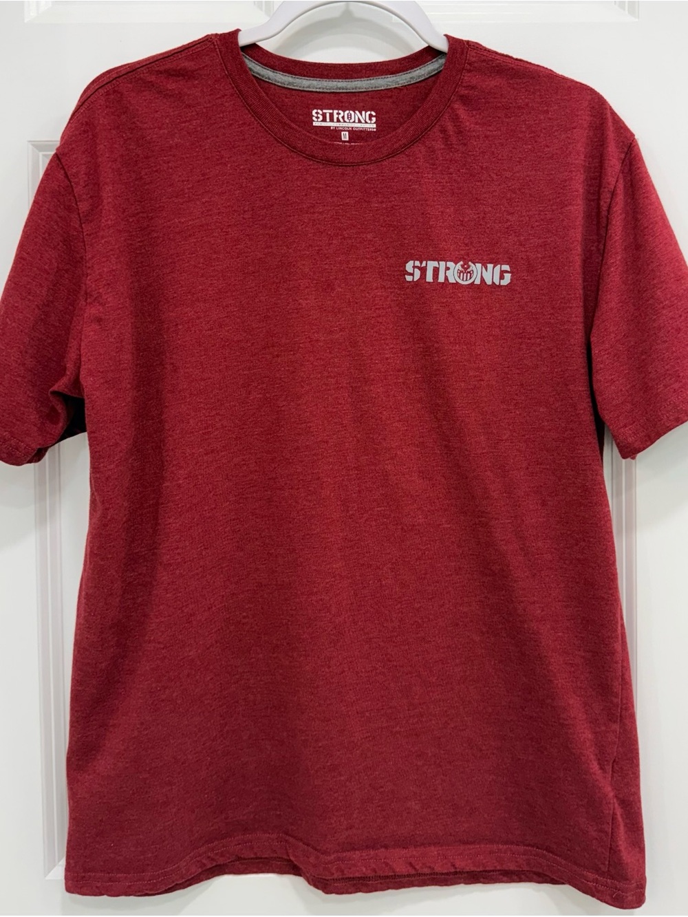 Red Crew Neck T-Shirt - Big boys